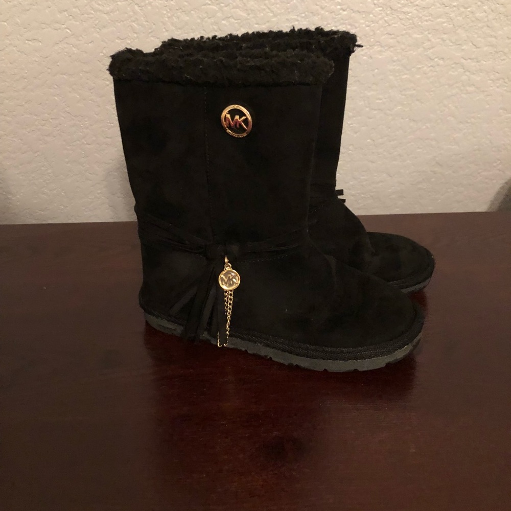 MIchael Kors black girl’s boots size 13